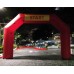Rental 20ft hexogon Square Inflatable Arch with branding